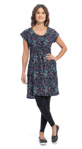 Olivia Dress - precious purple - organic cotton