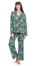 Organic Cotton PJ SET w/Gift Bag - tiny teal