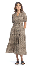 Anya Dress - sand - organic cotton