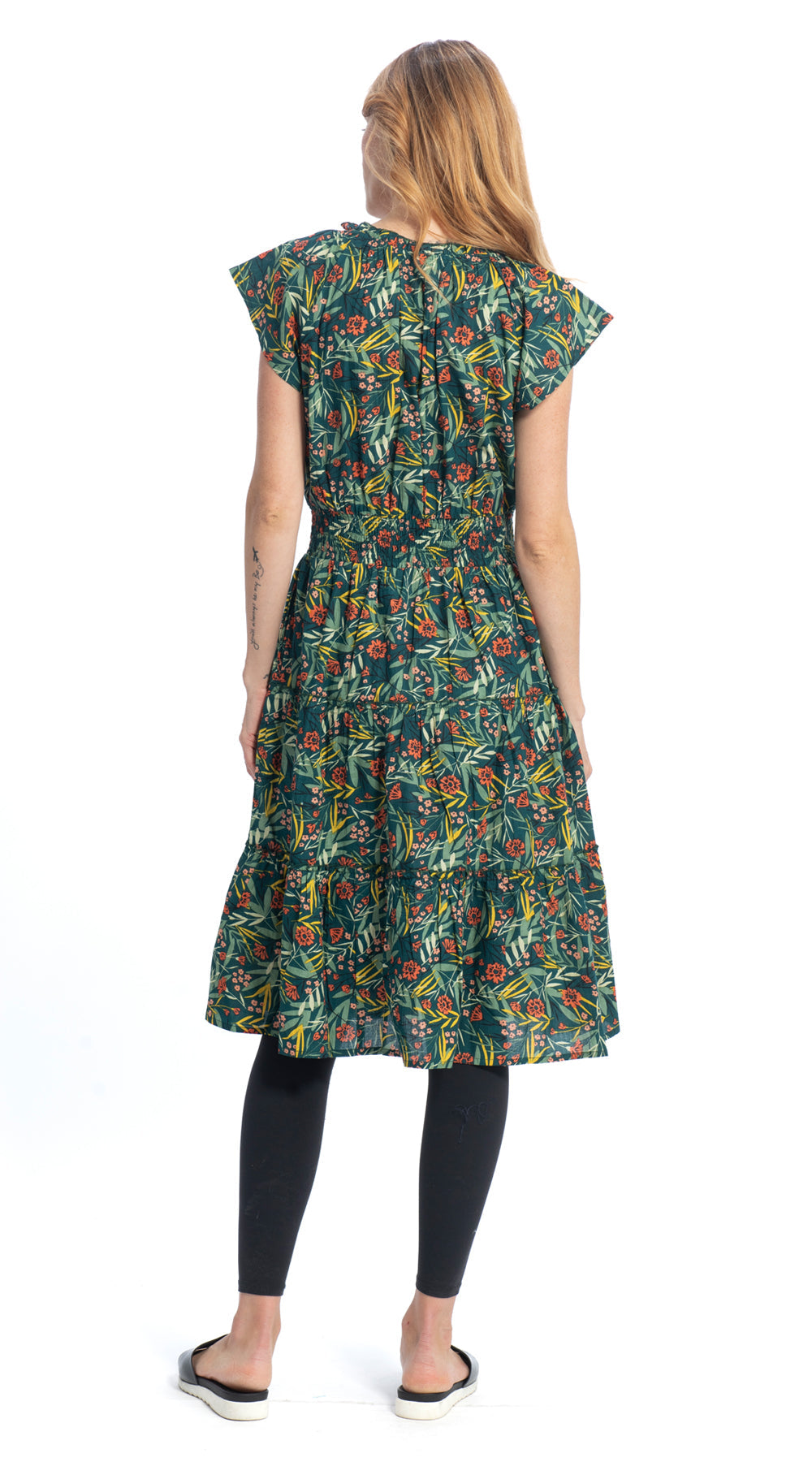Melody Dress - garden party - organic cotton
