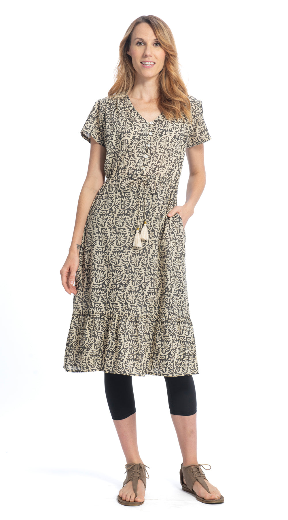 Shanti Dress - moondance - organic cotton