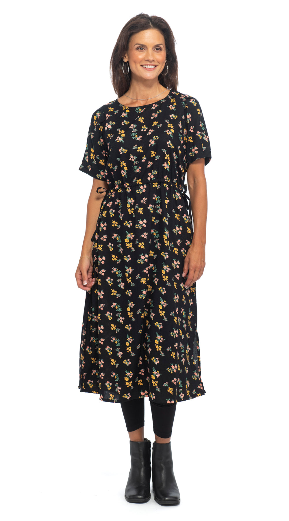Melbourne Dress - black vintage