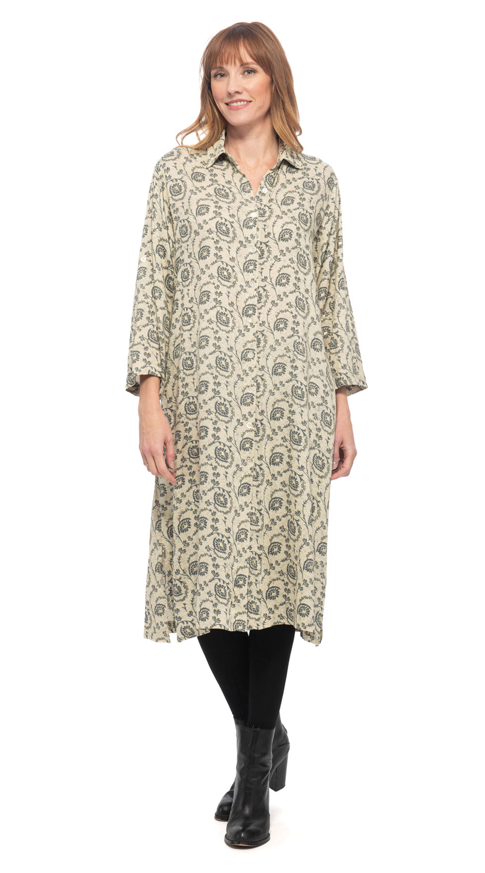 Katerina Jacket - golden floral