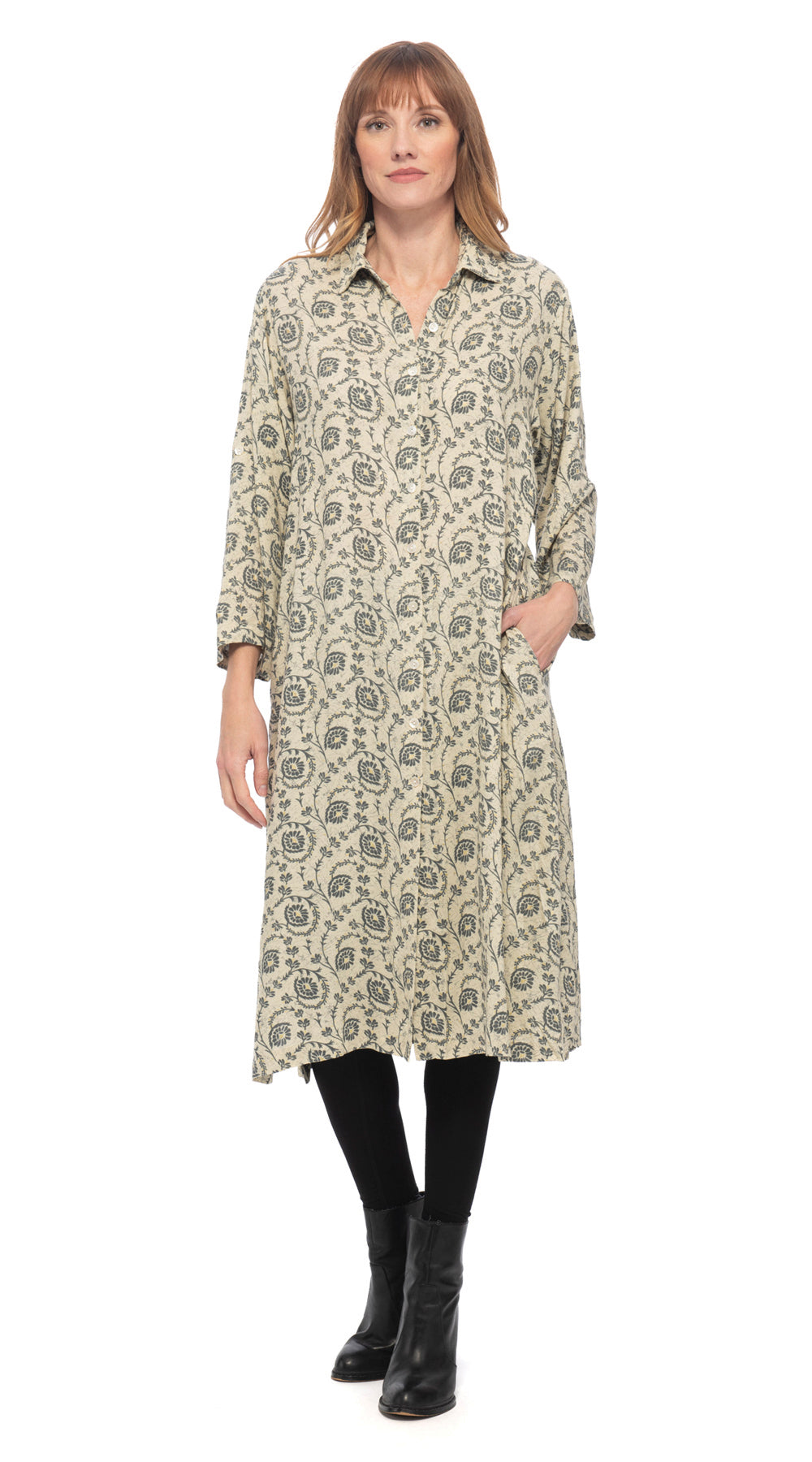 Katerina Jacket - golden floral